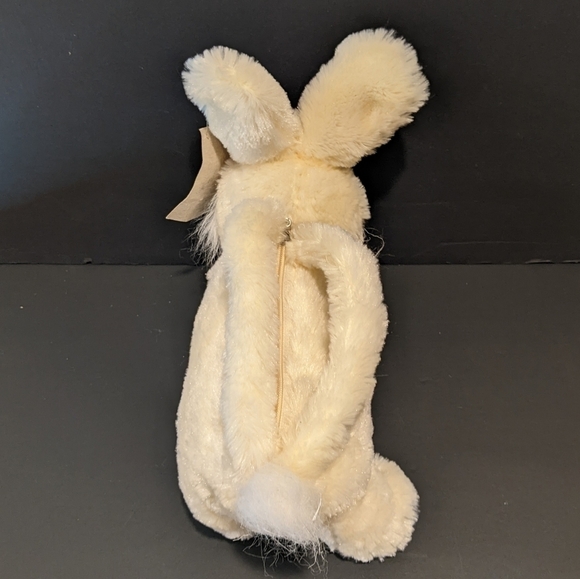 2/$20 cream bunny rabbit plush hand bag 12” Easter - Picture 7 of 12